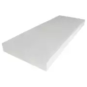 Foamma 4" x 24" x 72" High Density Upholstery Foam Replacement Couch Cushion ...