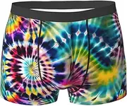 [HVTTIOR] Exotic Tribe Tie Dye Style Print Various Men Briefs Breathable Stretch Underwear Lightweight for All Day Comfort