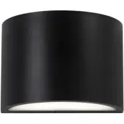 AFX Inc. CELW0705LAJUDBK Celia LED 7 inch Black Outdoor Sconce