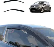 OAD4X4 Weathershields Compatible with Hyundai I20 PB Series 3 Doors 2010-2015, Weather Shields Window Visors Wind Deflectors Sun Rain Guard 2PCS Set
