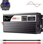 Inverter 48V DC to AC 240V Pure Sine Wave 2000W Solar Power Inverter for Camping