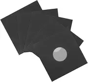 Kisangel 6pcs Vinyl Record Sleeves Durable Outer Protection for Albums for Storage Display Present for Collectors Sturdy Vinyl Record Jackets