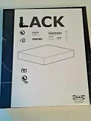*** SEALED NEW Ikea Lack floating shelf 701.036.22 Black 11-3/4" × 10-1/4" x 2"