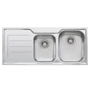 OLIVERI Flinders 1 & 3/4 Bowl Sink With Drainer FL112