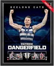 Patrick Dangerfield 2022 Official AFL Sportsprint Framed
