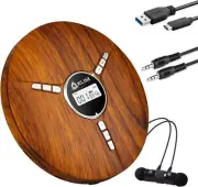 Discman Portable CD Player with Headphones Built in Battery New CD Players for