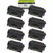 8PK CF280X High Yield Bk Toner For HP LaserJet Pro 400 M401n M401dne MFP M425dw