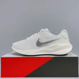 NIKE W REVOLUTION 7 女生 白色 舒適 緩震 舒適 輕量 運動 慢跑鞋 FB2208-101