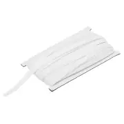 2/5 Inch Double Fold Bias Tape Polyester Bias Tape(White 25 Yards)