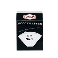 在飛比找樂天市場購物網優惠-金時代書香咖啡 Moccamaster NO.1號濾紙 80