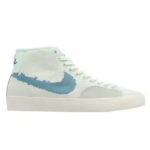 Nike 滑板鞋 SB Blazer Court Mid PRM 湖水綠 帆布鞋面 男女鞋 ACS DM8553-300