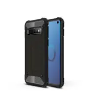 MCC Shockproof Samsung Galaxy S10 Heavy Duty Tough Case Cover S 10 G973 [Black]