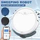 3 in 1 Robot Vacuum Cleaner Sweep Wet Mopping Carpet Floors Smart APP Remote AU