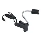 2B Reptile Heat Lamp Holder Reptile Basking Lamp Bracket W/Timing Function E27 E