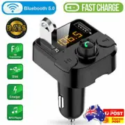 Wireless Bluetooth Car Kit FM Transmitter Radio Handsfree MP3 Player/USB Charger