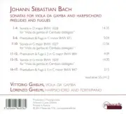 BACH: SONATAS FOR VIOLA DA GAMBA AND HARPSICHORD NEW CD