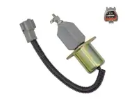 New Fuel Shutoff Solenoid SA-4673-S for Yanmar 4NTE94 Engine Mini Excavator USA
