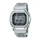 【CASIO 卡西歐】G-SHOCK電波藍牙電子錶GMW-B5000D-1(銀)