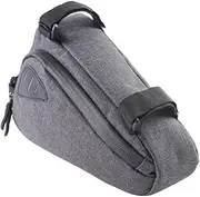 POPETPOP Bike Storage Bag Triangle Frame Bag Reflective for Road Bikes Double Zipper
