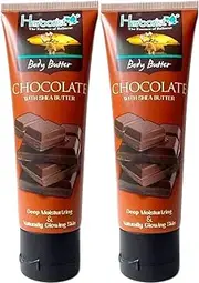 Herborist Body Butter - Chocolate , 80 Gram (Pack of 2)