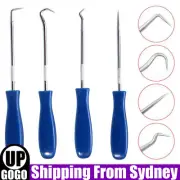 4pcs Car Pick&Hook Set O Ring Oil Seal Gasket Puller Remover Craft Hand Tool AU