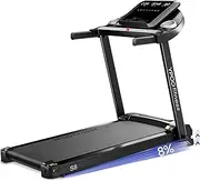 [YPOO] Treadmills for Home, 8.0 MPH Walking Pad Treadmill with Incline, Foldable Treadmill with Handles, Low Noise Walking Pad with Incline up to 8% for 300 lbs