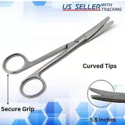 Premium Surgical Operating Medical Mayo Scissors Curved 5.5" Blunt Dissecting CE