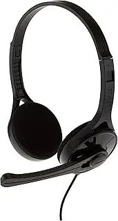 Edifier K550 Super-Light Computer Headset for Communication, Perfect for Call Center or Reception - Black