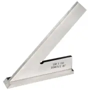 DDWT 45 Degree Machinist Square Miter Square Removable Base DIN 875/2 Standar...