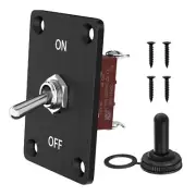 Heavy Duty Toggle Switch 12V DC 30A Waterproof Toggle Switch 2 Pin ON/Off SPS...
