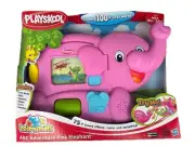 PlaySkool Learnimals ABC Adventure Pink Elephant Educational Musical Toy 2012