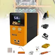 Spot Welder, 11.6 KW High Power Pulse Spot Welder, Induction Automatic Battery Spot Welder, for Precision Welding Lithium Battery Pack Building,Black