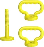 STARTIST 2Pcs Adjustable Kettlebell Handles Dumbbell Converters Portable Exercise Dumbbell Push up for Weight Plates for Outdoor Home