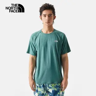 【The North Face】TNF 短袖上衣 M BRIDGER NEW S/S SHIRT - AP 男 綠(NF0A7WD3JIY)