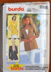 Burda 2952 Misses Uncut Sewing Pattern Size 10-20 Jacket