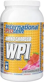 International Protein Amino Charged Strawberry Flavour Whey Protein Isolate Powder 1.25 kg