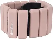 WELLROX Weighted Bangles, Ankle Weights, Wrist Weights, Ankle Weights Women, Arm Weights, Ankle Weights Men, Leg Weights for Women, Ankle and Wrist Weights for Women, Set of 2 (1lb Each)