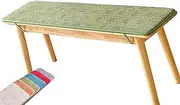 Garden Bench Cushion Outdoor 2/3/4 Seater -36/39/47/55/59/79In×12/16/20In– Non-Slip Seat Pad for Bay Windows, Garden Patio, Long Chairs, Swings & Porch Furniture(Color2,110x55x1.5cm)