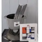 Staub Small Petite Fondue Set 12cm 0.75L 0.79qt Gray Cast Iron 40509-588 NEW