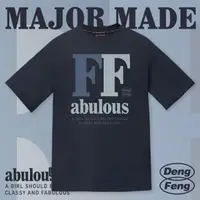 在飛比找momo購物網優惠-【MAJOR MADE】FF雙色短TEE(短T 短TEE 短