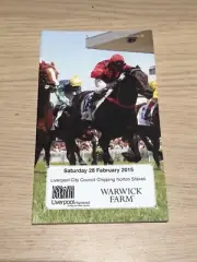 Winx 7th start Race Book - 2015 Surround Stakes - Chipping Norton Day Racebook
