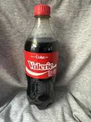 Share a Coke with Valerie 2025 Personalized Gift Coca Cola Bottle 20oz