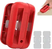 Inseknm Edge Banding Trimmer - 1 Pack - Tungsten Carbide Blades - 90 Degree Cutting Angle - Pneumatic Action - Easy to Use & Save Time - Cuts in Both Directions