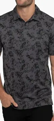 NWT Travis Mathew A Little Spice Floral Golf Polo Shirt Mens XXL