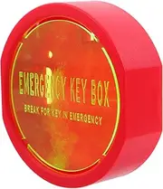 Outanaya 1 Set Emergency Key Lock Box Holder Wall Mounted Fireproof Key Safe for Quick Evacuation Construction Space Efficient Design for Home Security and Escape Windows