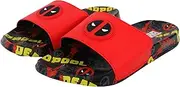 [Ground Up] Deadpool Soccer Slide for Men, Boys