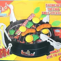 在飛比找蝦皮購物優惠-電動烤肉組 BBQ競技 FDE905 烤肉遊戲組 (附電池)