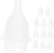 HONITANO 12pcs Baby Nose Cleaner Set Newborn Toddler Nasal Irrigation System with Suction Backflow Tips for