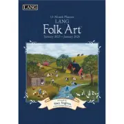 , Folk Art 2025 Monthly Planner by Mary Singleton