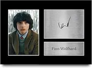 HWC Trading Finn Wolfhard Stranger things Mike Wheeler Gifts Printed Signed Autograph Picture for TV Memorabilia Fans - A4